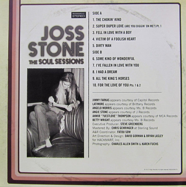 Joss Stone : The Soul Sessions (LP, Album, RE)