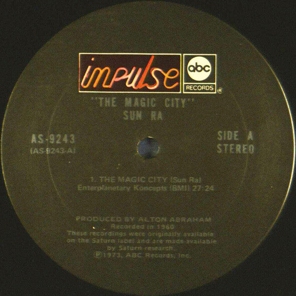 Sun Ra : The Magic City (LP, Album, RE, Gat)