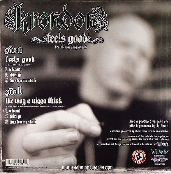 Krondon : Feels Good b/w The Way A Nigga Think (12")