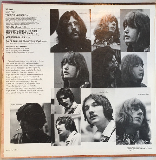 Savoy Brown : Blue Matter (LP, Album, Ter)