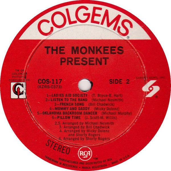 The Monkees : The Monkees Present (LP, Album, Hol)