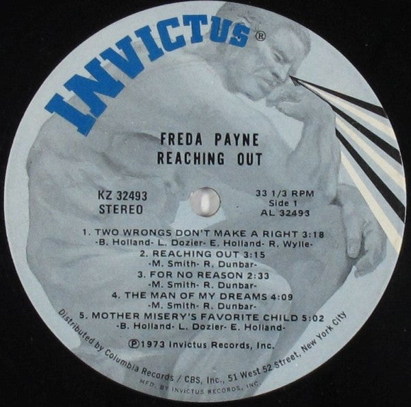 Freda Payne : Reaching Out (LP, Album, Ter)