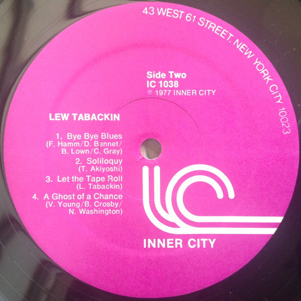 Lew Tabackin : Tabackin (LP, Album)
