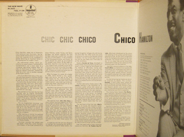 Chico Hamilton : Chic* Chic Chico (LP, Album)