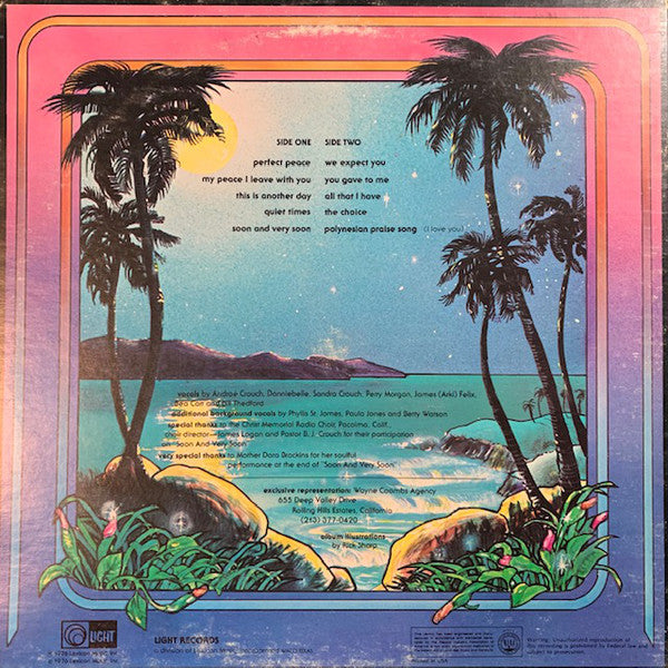 Andraé Crouch & The Disciples : This Is Another Day (LP, gat)