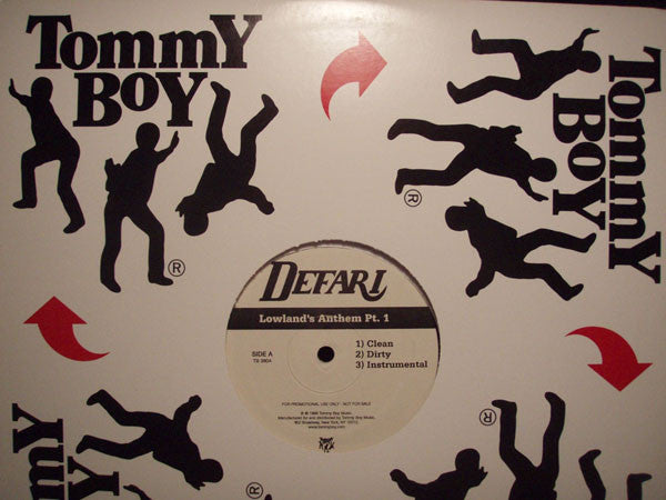 Defari : Lowland's Anthem Pt. 1 / Juggle One (For The DJ's) (12", Promo)