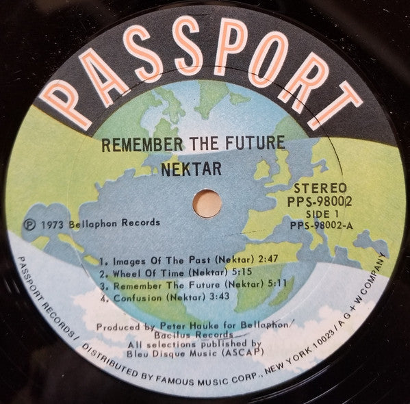 Nektar : Remember The Future (LP, Album, PRC)