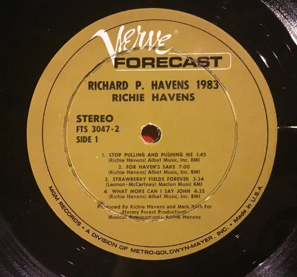 Richie Havens : Richard P. Havens 1983 (2xLP, Album, Wad)