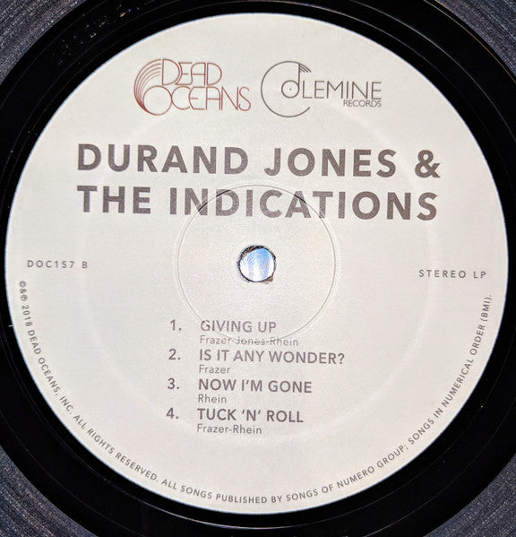 Durand Jones & The Indications : Durand Jones & The Indications (LP, Album, RE)
