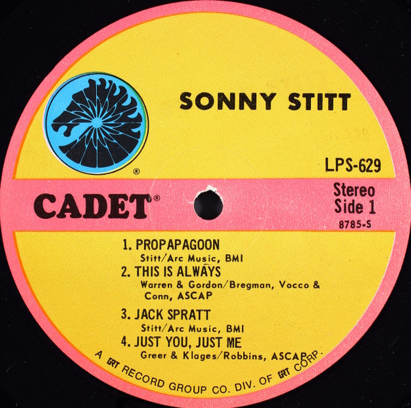 Sonny Stitt : Sonny Stitt (LP, Album, RE, Ele)