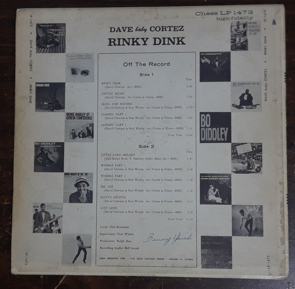 Dave "Baby" Cortez : Rinky Dink (LP, Mono)
