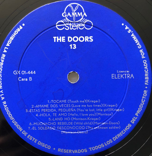 The Doors : 13 (LP, Comp)