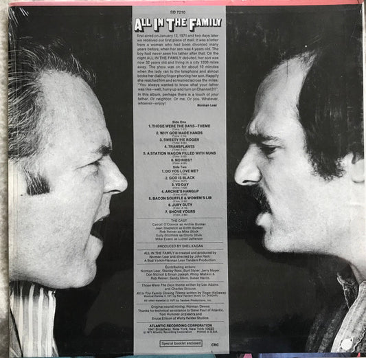 "All In The Family" Cast : All In The Family (LP, Col)