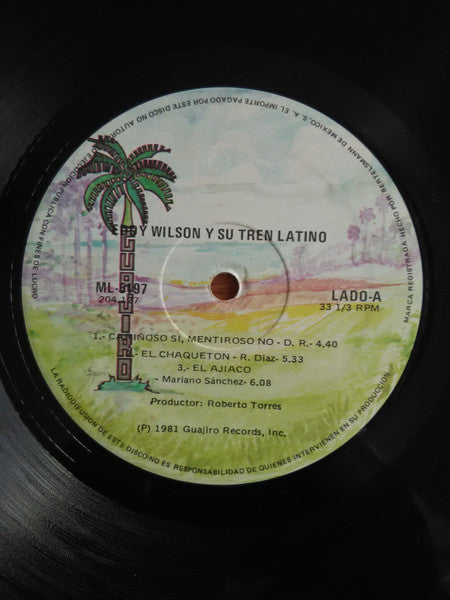 Eddy Wilson Y Su Tren Latino : Eddy Wilson Y Su Tren Latino (LP, Album)