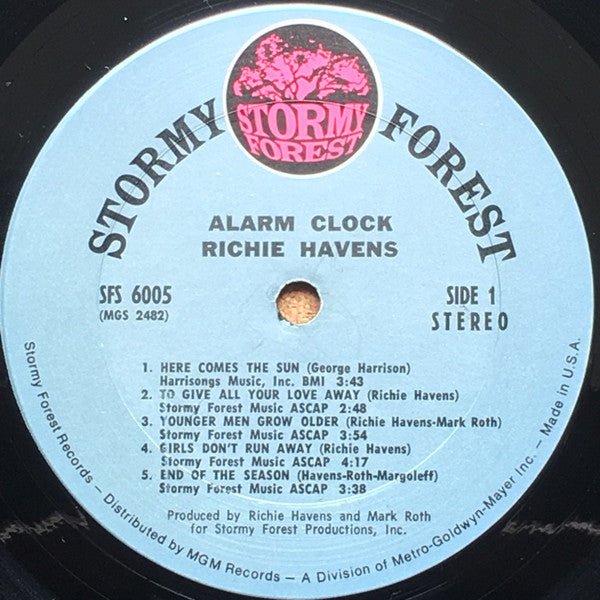 Richie Havens : Alarm Clock (LP, Album, San)
