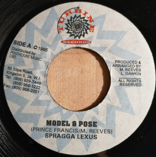 Spragga Lexus : Model & Pose (7")