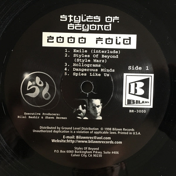 Styles Of Beyond : 2000 Fold (2xLP, Album)