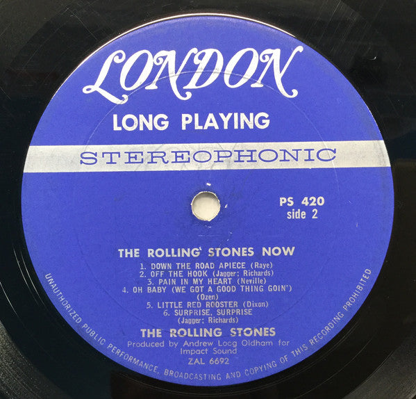 The Rolling Stones : The Rolling Stones, Now! (LP, Album, Mon)