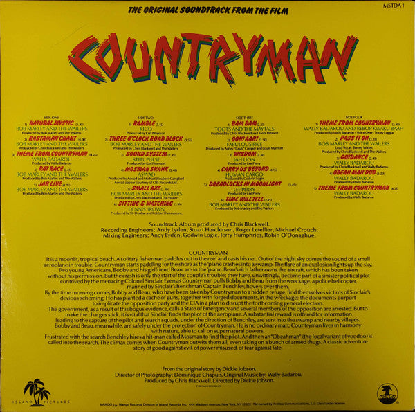 Various : The Original Soundtrack From "Countryman" (2xLP, Comp, Gat)