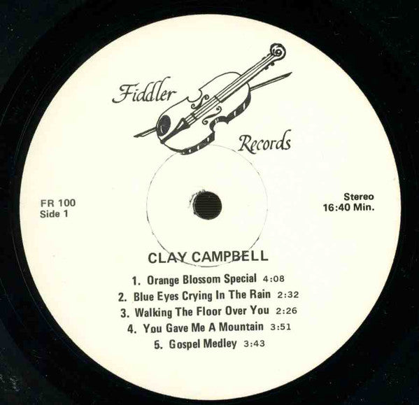 Clay Campbell (5) : Clay Campbell (LP, Album)