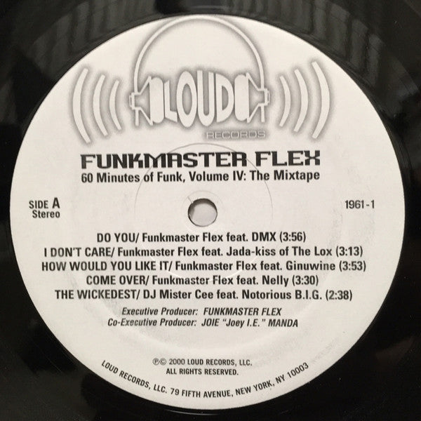 Funkmaster Flex : 60 Minutes Of Funk, Volume IV: The Mixtape (2xLP, Mixed, Mixtape)