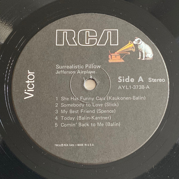 Jefferson Airplane : Surrealistic Pillow (LP, Album, RE)
