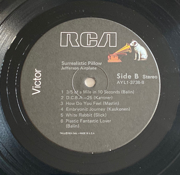 Jefferson Airplane : Surrealistic Pillow (LP, Album, RE)