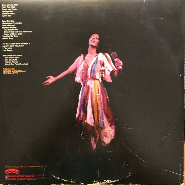 Donna Summer : Live And More (2xLP, Album, Ter)