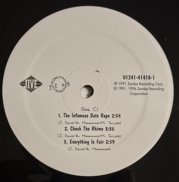 A Tribe Called Quest : The Low End Theory (2xLP, Album, RE, RM, MRP)