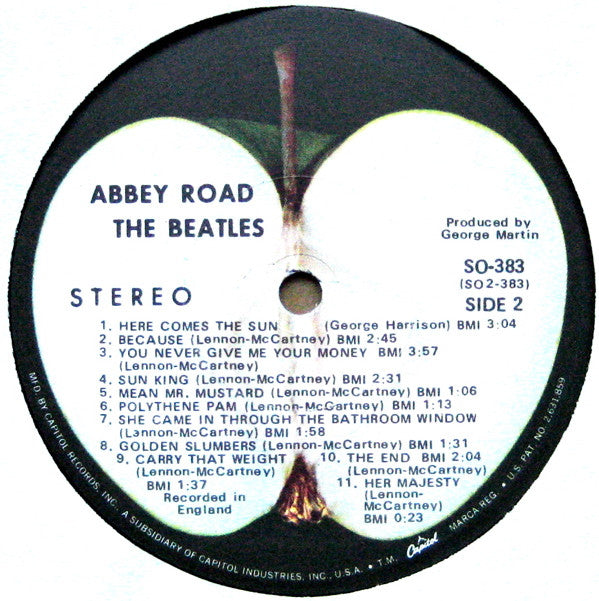 The Beatles : Abbey Road (LP, Album, Jac)