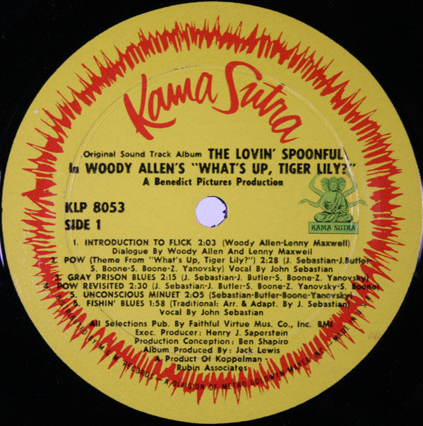 The Lovin' Spoonful : In Woody Allen's "What's Up, Tiger Lily?" (LP, Album, Mono)