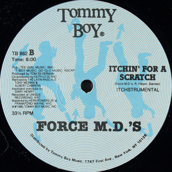Force MD's : Itchin' For A Scratch (12")