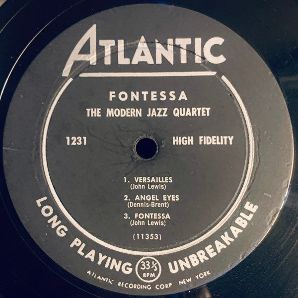 The Modern Jazz Quartet : Fontessa (LP, Album, Mono, Bla)