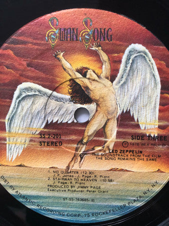 Led Zeppelin : The Soundtrack From The Film The Song Remains The Same (2xLP, Album, RI )
