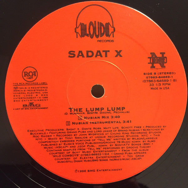 Sadat X : The Lump Lump (12")