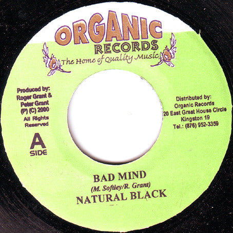 Natural Black : Bad Mind (7")