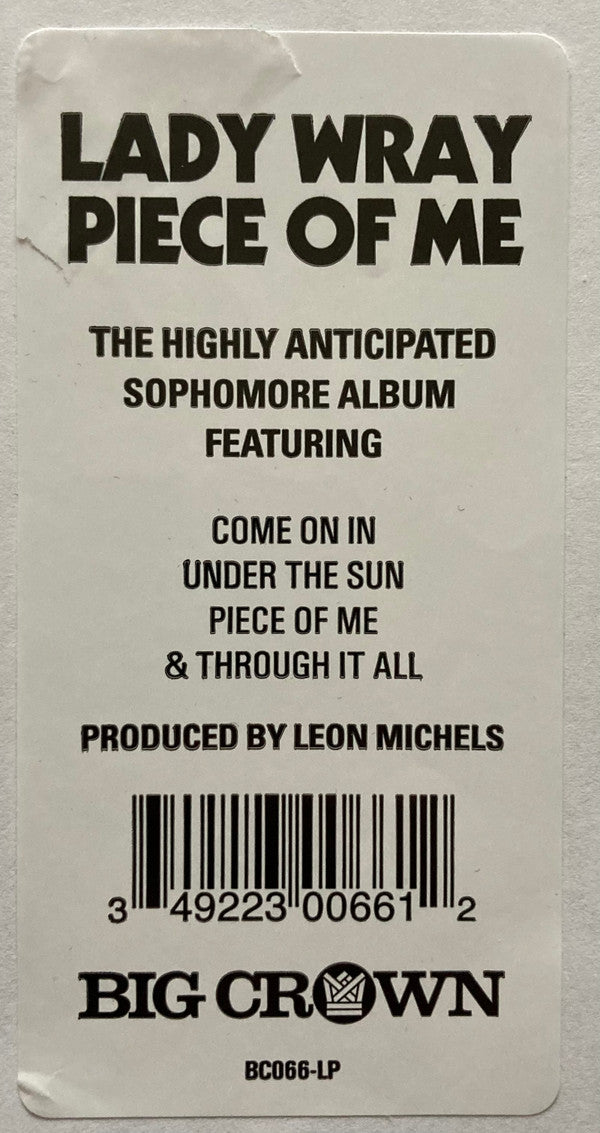 Lady Wray : Piece Of Me (LP, Album)