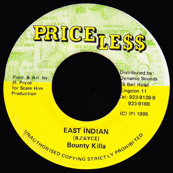 Bounty Killer : East Indian (7")