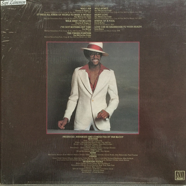 David Ruffin : Who I Am (LP, Album, Sup)