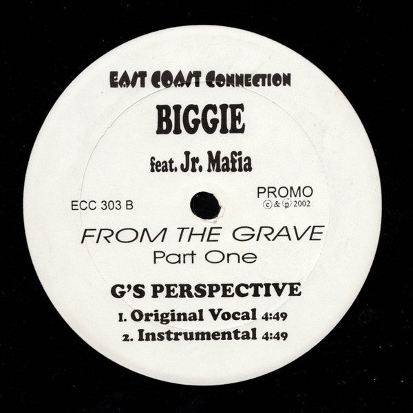 Biggie Smalls : From The Grave Part 1 (12", Promo, Unofficial)