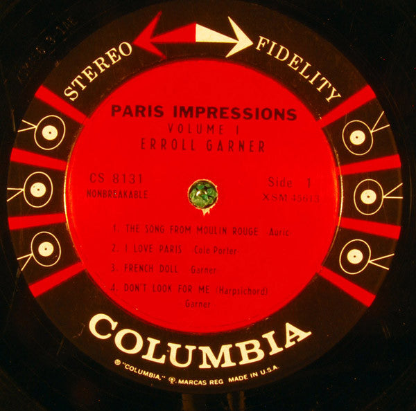 Erroll Garner : Paris Impressions - Vol. 1 (LP, Album, Hol)