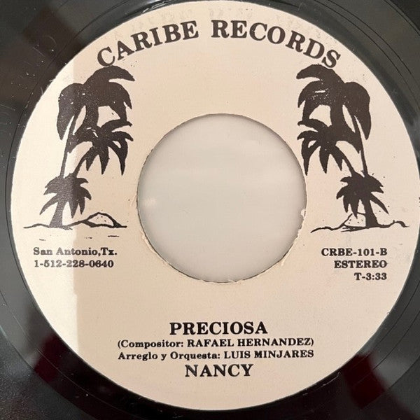 Nancy (68) : Borinqueña / Preciosa (7", Single)