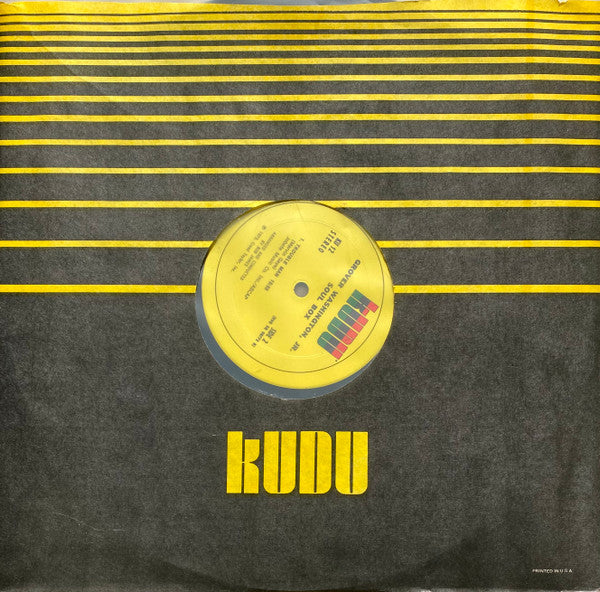Grover Washington, Jr. : Soul Box Vol. 1 (LP, Album)