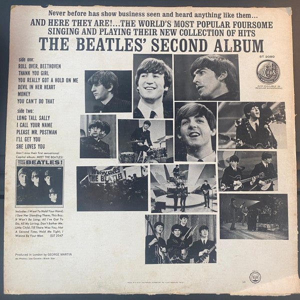 The Beatles : The Beatles' Second Album (LP, Album, RE)