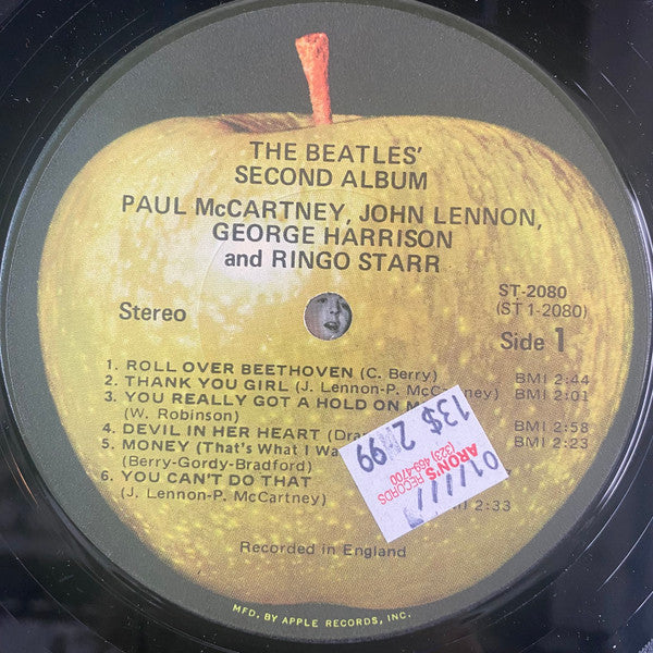 The Beatles : The Beatles' Second Album (LP, Album, RE)