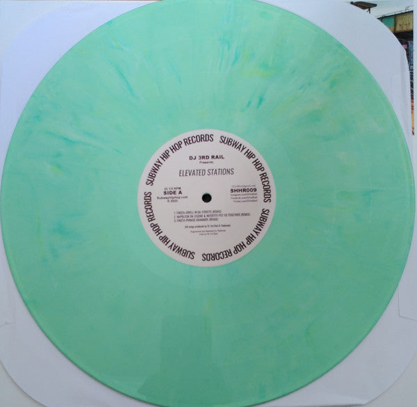 DJ 3rd Rail : Elevated Stations (12", EP, Ltd, Key)
