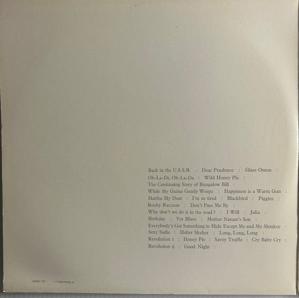 The Beatles : The Beatles (2xLP, Album, RE, Jac)