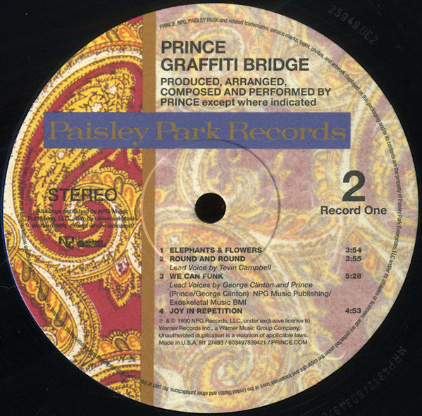 Prince : Graffiti Bridge (2xLP, Album, RE)
