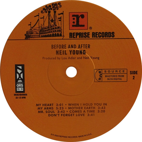 Neil Young : Before And After (LP, Album)