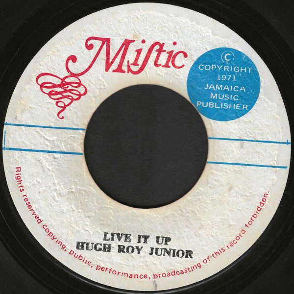 Dennis Brown / U-Roy Junior : Baby Don't Do It / Live It Up (7")